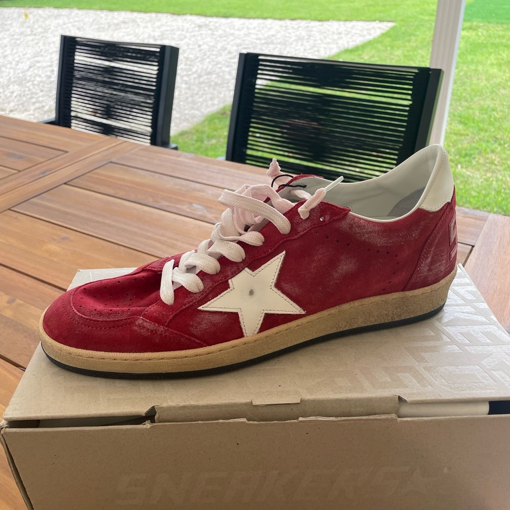 Red golden goose